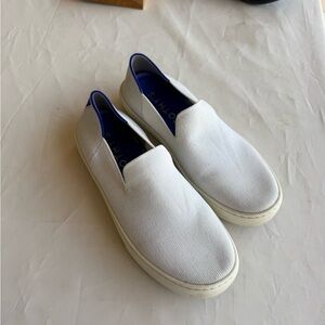 Rothy’s white slip on sneaker